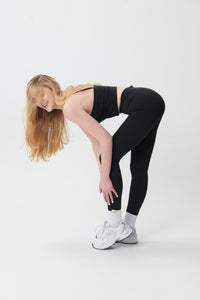 Ultra-Soft High-Waisted Leggings - Black – WHITESMOKE