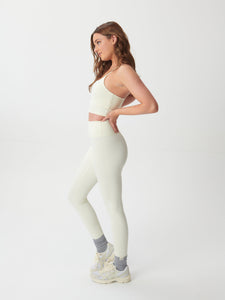 Ultra-Soft High-Waisted Leggings - Blanc - WHITESMOKE