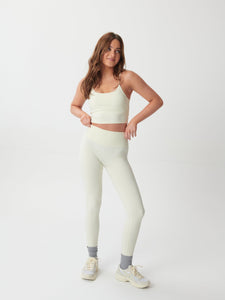 Ultra-Soft High-Waisted Leggings - Blanc - WHITESMOKE