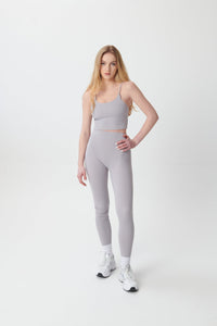 Ultra-Soft High-Waisted Leggings - Cloud Grey - WHITESMOKE